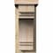 Ekena Millwork Pescadero Rough Sawn Corbel w/Backplate, Douglas Fir, 6"W x 14"D x 14"H COR06X14X14PEC01RDF - alternate 2